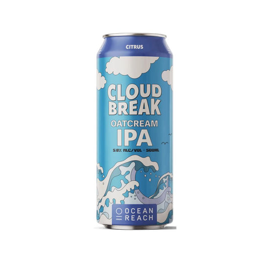 Ocean Reach Cloud Break Oat Cream IPA 500ml