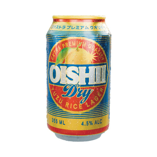 Oishii Dry Yuzu Rice Lager 355ml