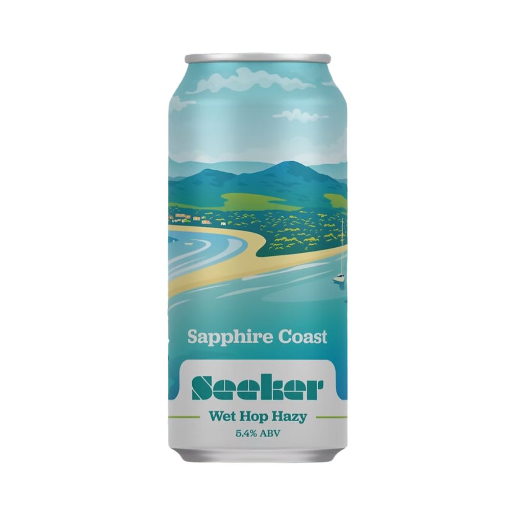Seeker Sapphire Coast Wet Hop Hazy Pale 440ml