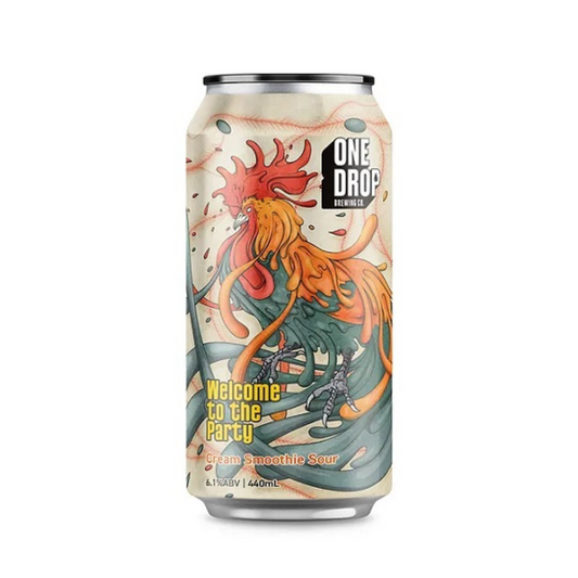 One Drop Brewing Welcome to the Party Cream Smoothie Sour 440ml