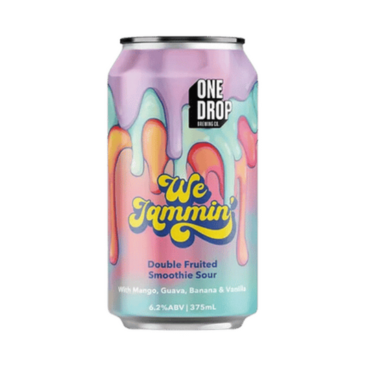 One Drop Brewing We Jammin' Double Fruited Smoothie Sour 375ml