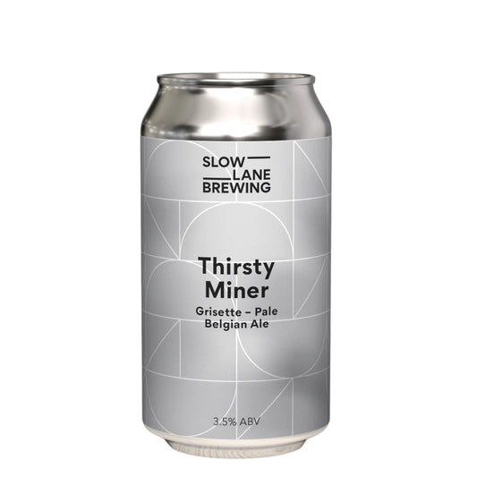 Slow Lane Thirsty Miner Grisette Pale Belgian Ale 375ml