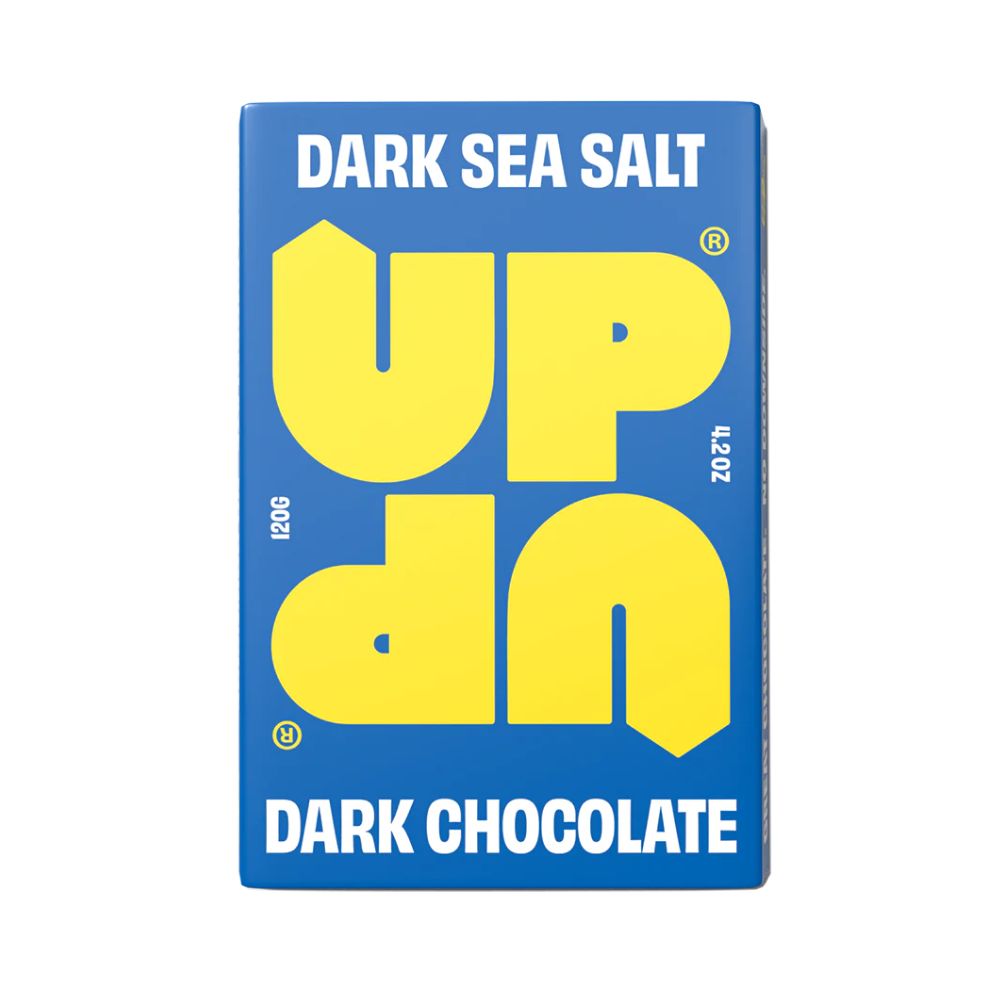 UPUP Dark Sea Salt Chocolate Bar 120g
