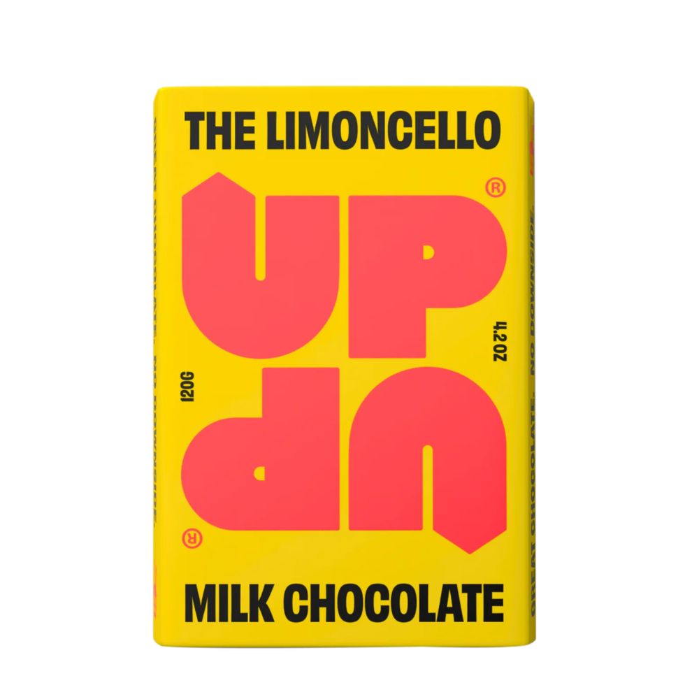 UPUP Limoncello Milk Chocolate Bar 120g