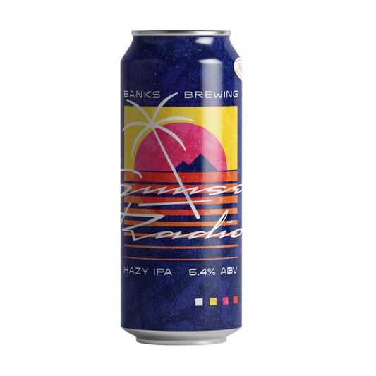Banks Brewing Sunset Radio Hazy IPA 500ml
