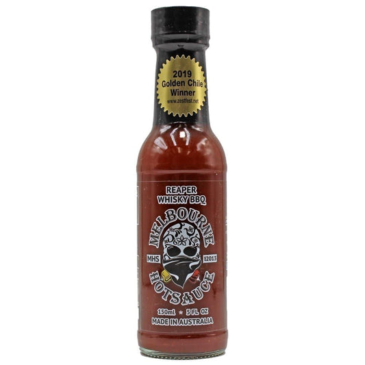 Melbourne Hot Sauce Reaper Whiskey BBQ Sauce 150ml