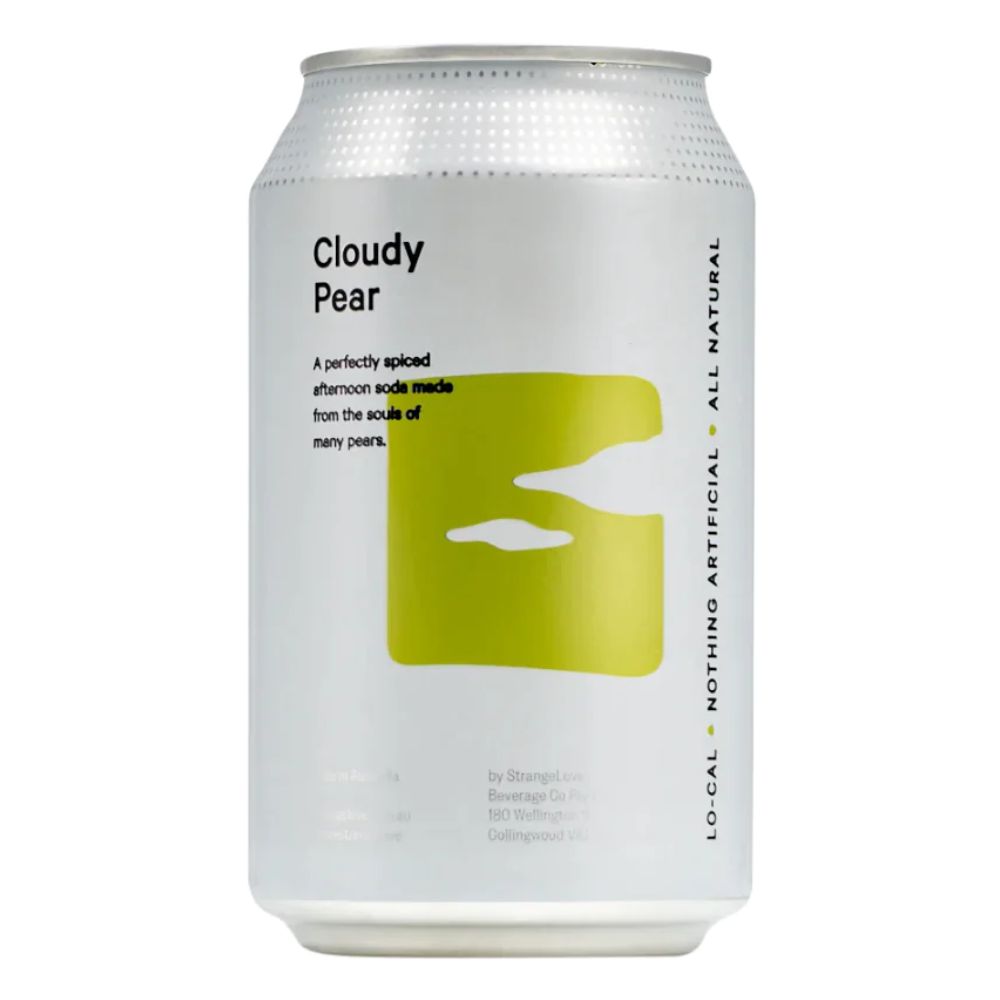Strange Love Lo Cal Cloudy Pear Soda