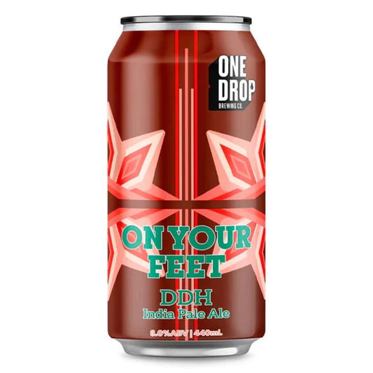 One Drop Brewing On Your Feet DDH IPA 440ml