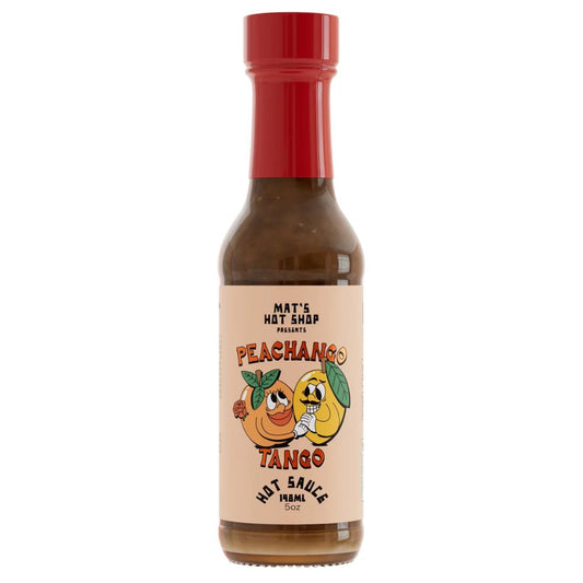 Mat's Hot Shop Peachango Tango Hot Sauce 148ml