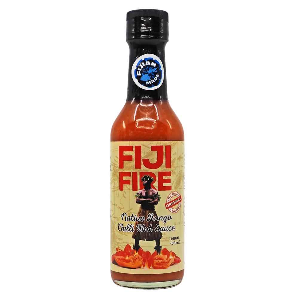 Fiji Fire Native Bongo Chilli Hot Sauce