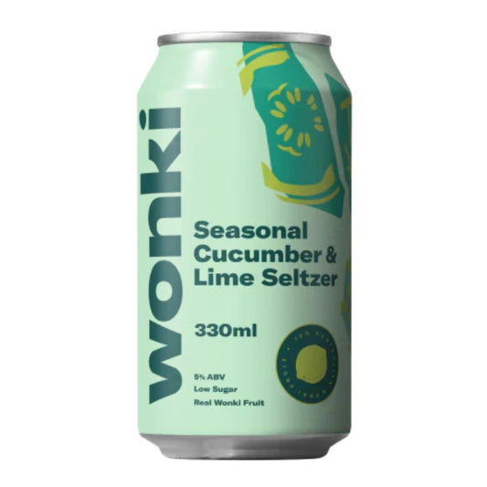 Wonki Cucumber & Lime Vodka Soda 330ml