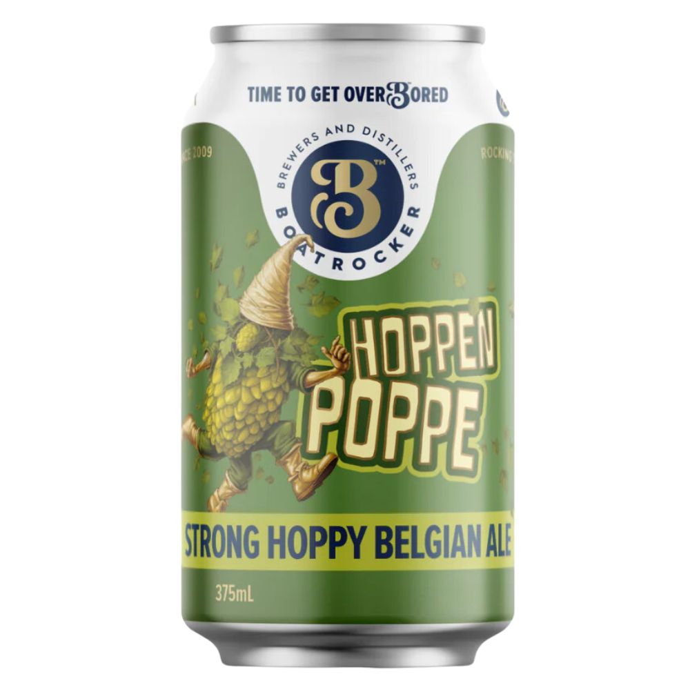 Boatrocker Hoppenpoppe Strong Hoppy Belgian Ale 375ml