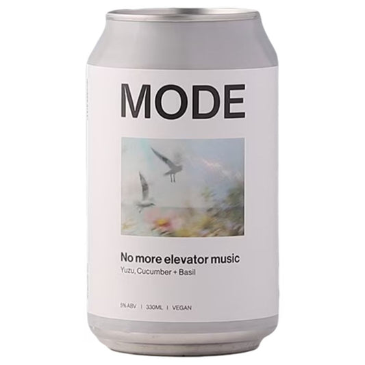 Mode 'No More Elevator Music' Yuzu, Cucumber and Basil Vodka Seltzer 330ml