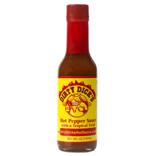 Dirty Dick's Hot Pepper Sauce with a Tropical Twist 147ml