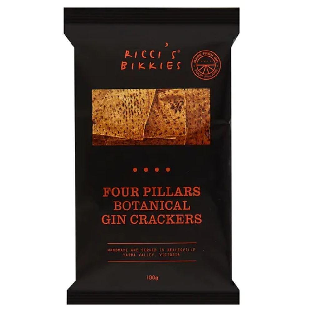 Ricci's Bikkies x Four Pillars Gin Botanical Cracker 100g