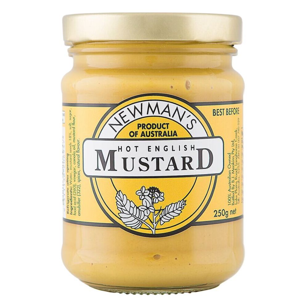 Newman's Hot English Mustard 250g