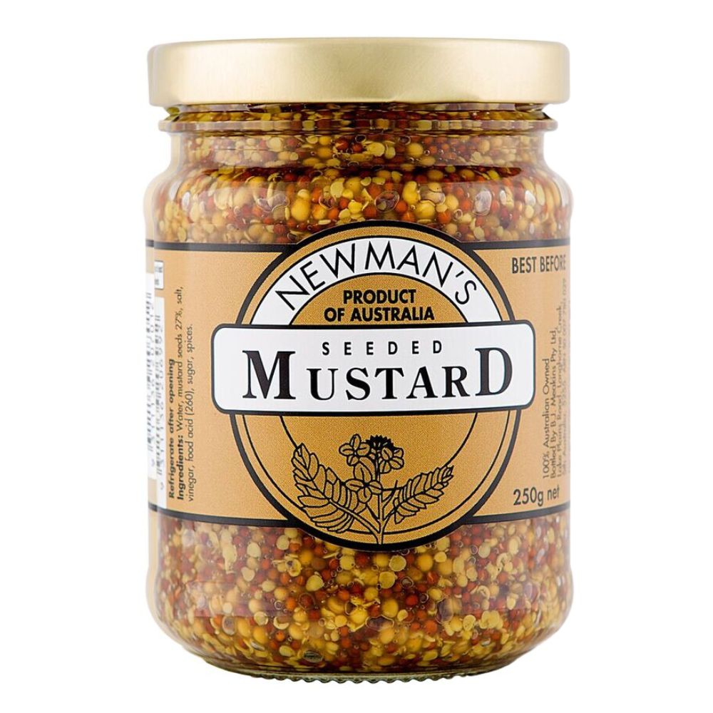 Newman's Seeded Mustard 250g