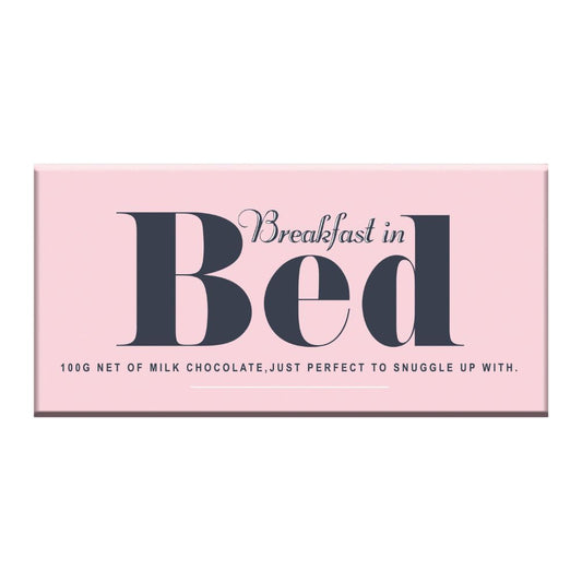 Bloomsberry 'Breakfast in Bed' Milk Chocolate 100g