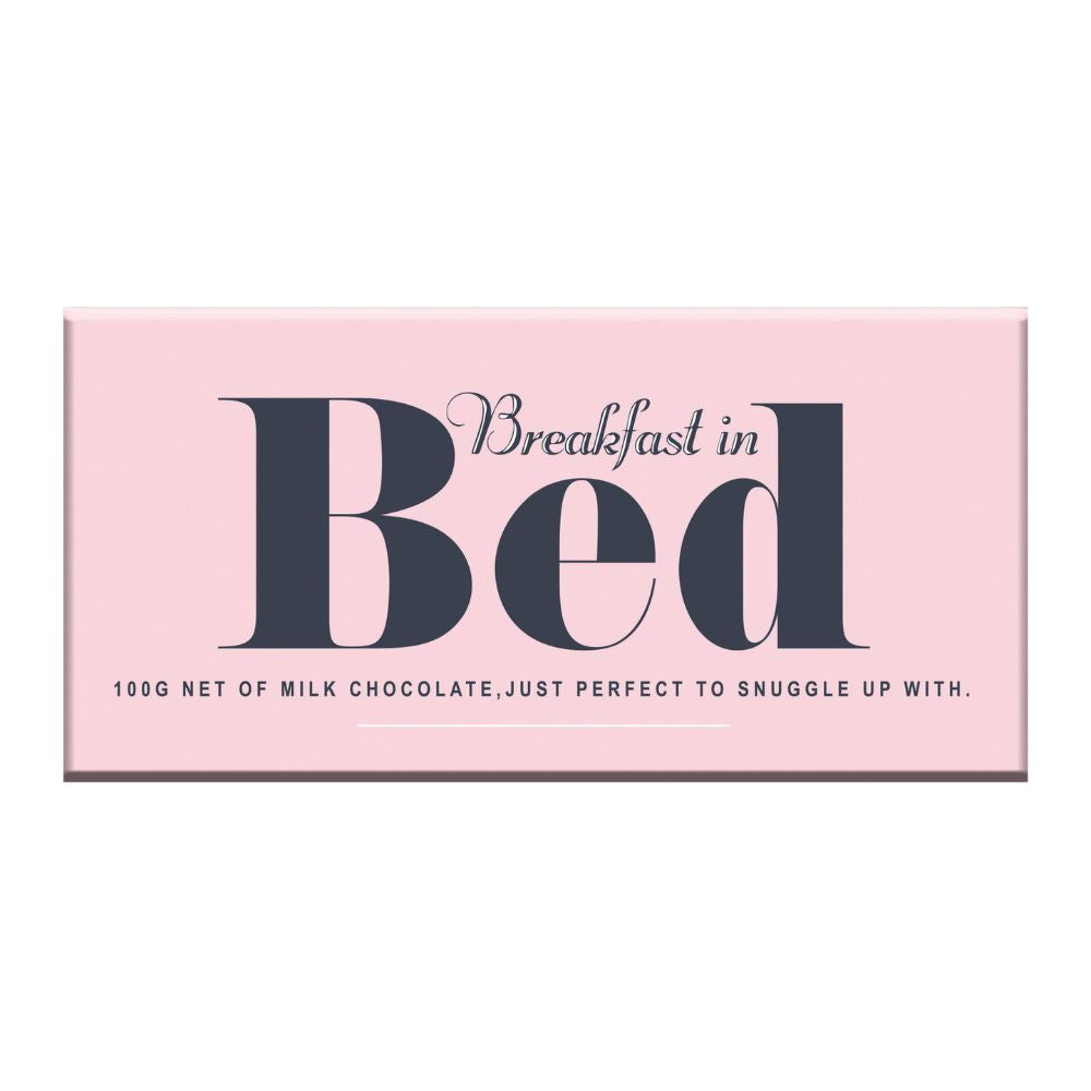Bloomsberry 'Breakfast in Bed' Milk Chocolate 100g