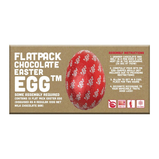 Bloomsberry Flatpack Chocolate Easter Egg 100g