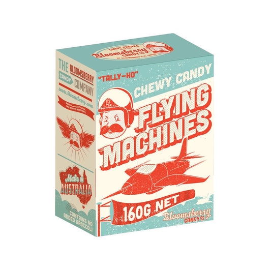 Bloomsberry 'Flying Machines' Chewy Candy 160g