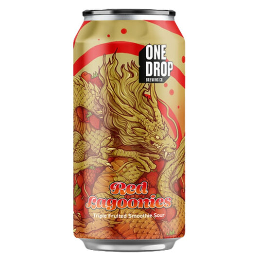 One Drop Brewing Red Lagoonies Triple Fruited Smoothie Sour 440ml