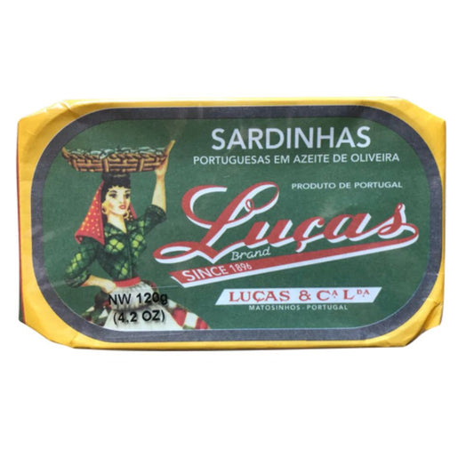 Lucas Sardines in Olive Oil 120g