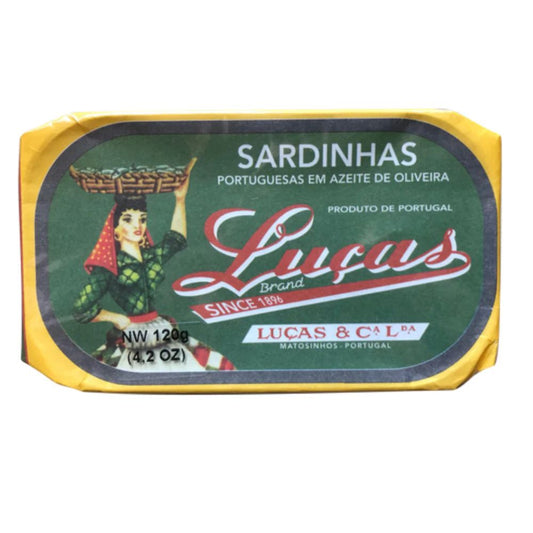 Lucas Sardines in Olive Oil 120g