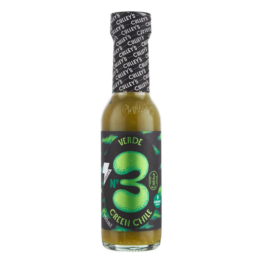 Culley's No 3 Verde Green Chile Hot Sauce 150ml