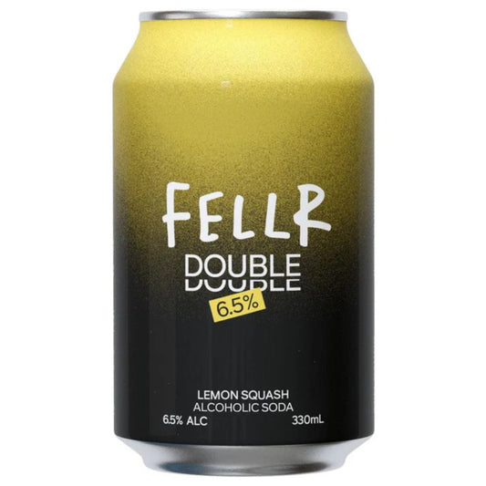Fellr Double Lemon Squash Alcoholic Soda 330ml