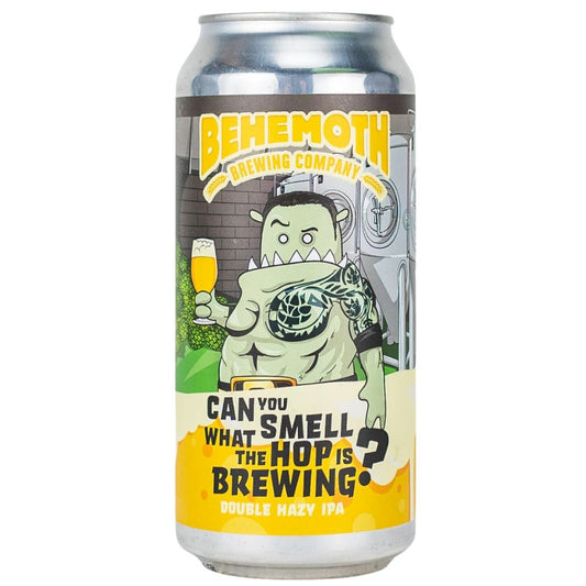 Behemoth Brewing Can You Smell What The Hop Is Brewing? Double Hazy IPA 440ml