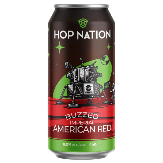 Hop Nation Buzzed Imperial American Red 440ml