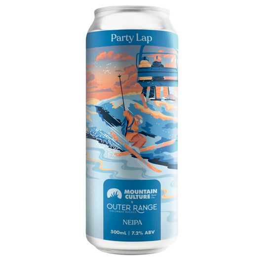 Mountain Culture x Outer Range Party Lap NEIPA 500ml