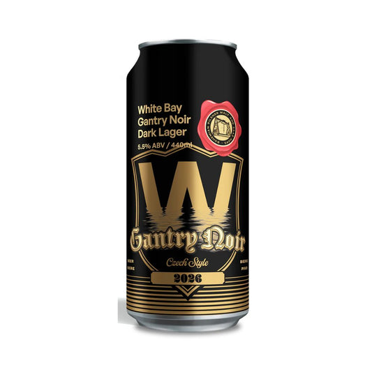 White Bay Gantry Noir Czech Dark Lager 2026 440ml