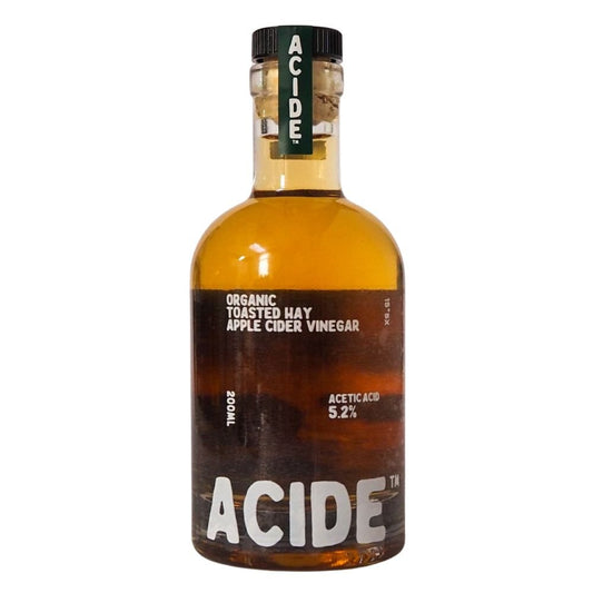 Acide Organic Toasted Hay Apple Cider Vinegar 200ml - Harold's Food and Liquor