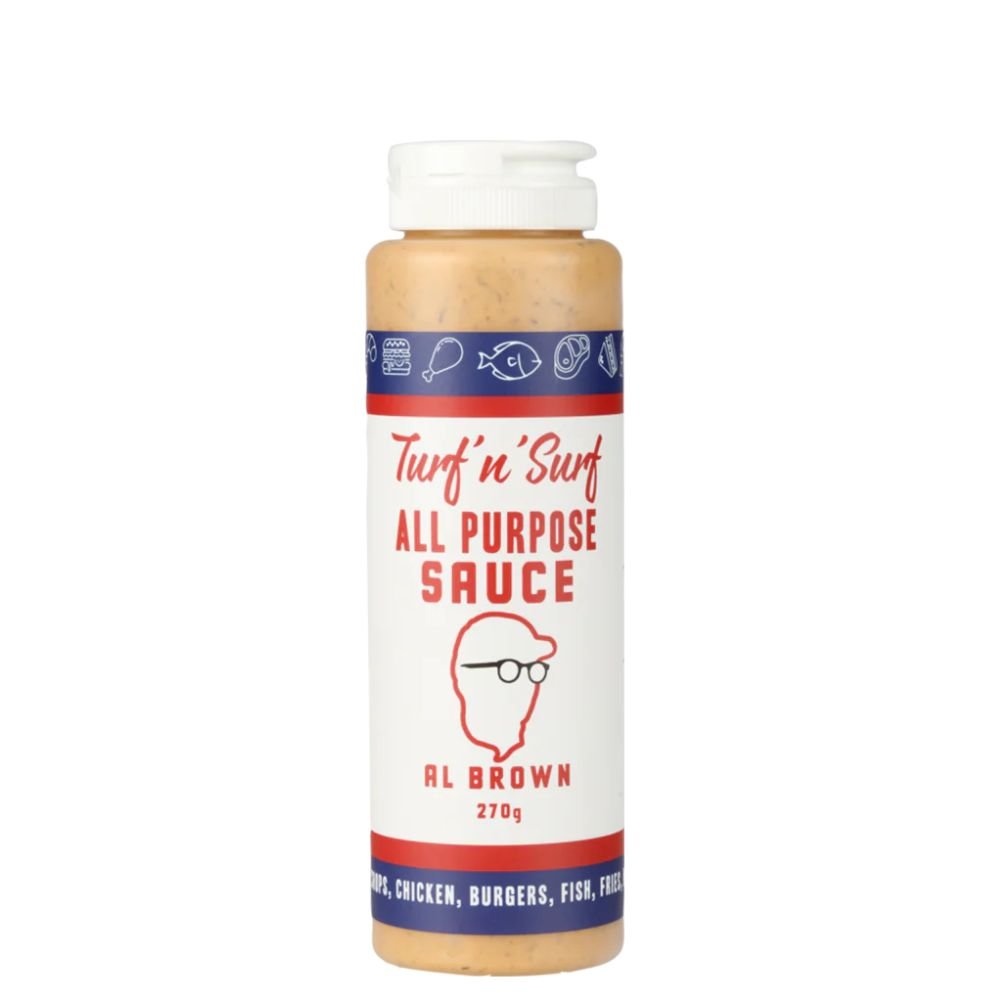 Al Brown Turf n Surf All Purpose Sauce 270g - Harold's Food and Liquor