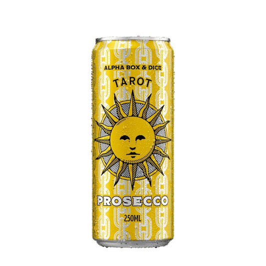 Alpha Box & Dice - Tarot Prosecco Can 250ml - Harold's Food and Liquor