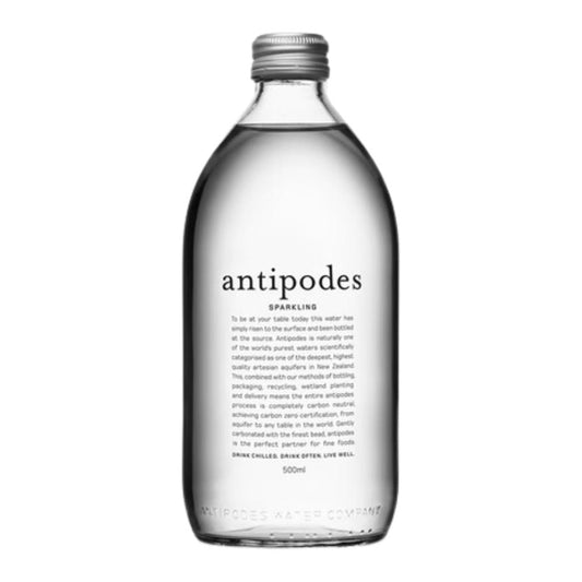 Antipodes Sparkling Water 500ml - Harold's Food and Liquor