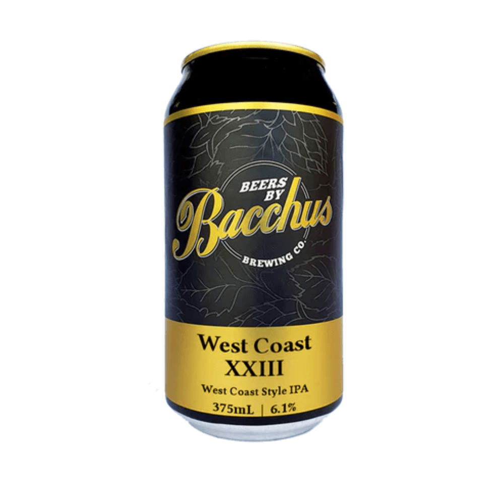 Bacchus Brewing West Coast IPA XXIII 375ml - Harold's Food and Liquor