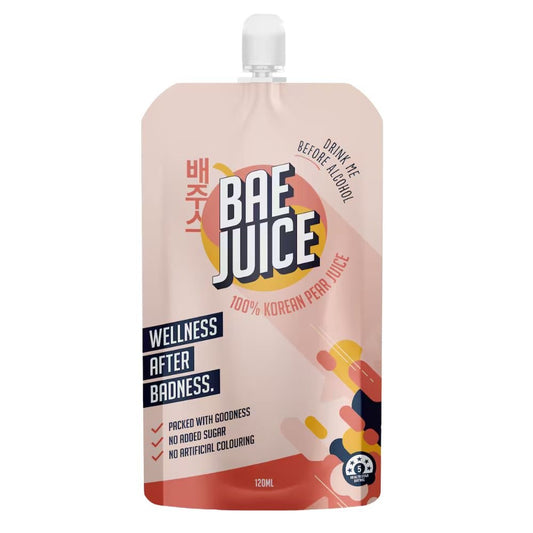 Bae Juice 100% Korean Pear Juice 120ml - Harold's Food and Liquor