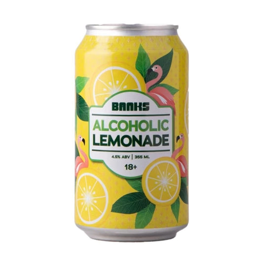 Banks Brewing Alcoholic Lemonade 355ml - Harold's Food and Liquor