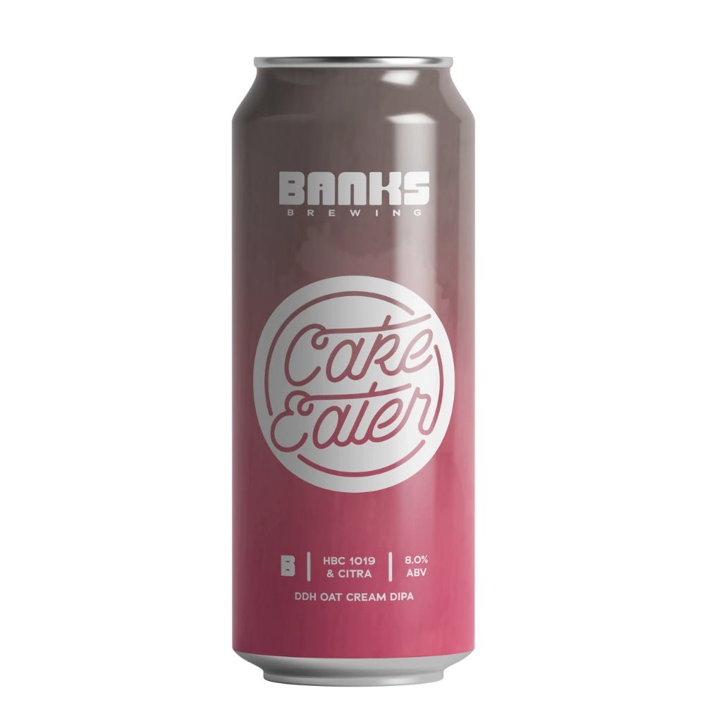 Banks Brewing Cake Eater HBC 1019 & Citra DDH Oat Cream DIPA - Harold's Food and Liquor