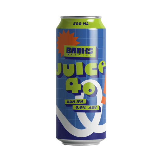 Banks Brewing Juice 40 DDH IPA 500ml - Harold's Food and Liquor