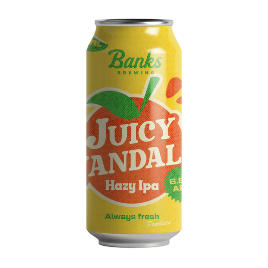 Banks Brewing Juicy Jandals Hazy IPA 500ml - Harold's Food and Liquor