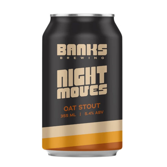 Banks Brewing Night Moves Oat Stout 355ml - Harold's Food and Liquor