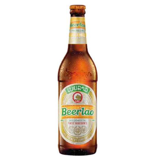 Beerlao Lager Long Neck 640ml - Harold's Food and Liquor