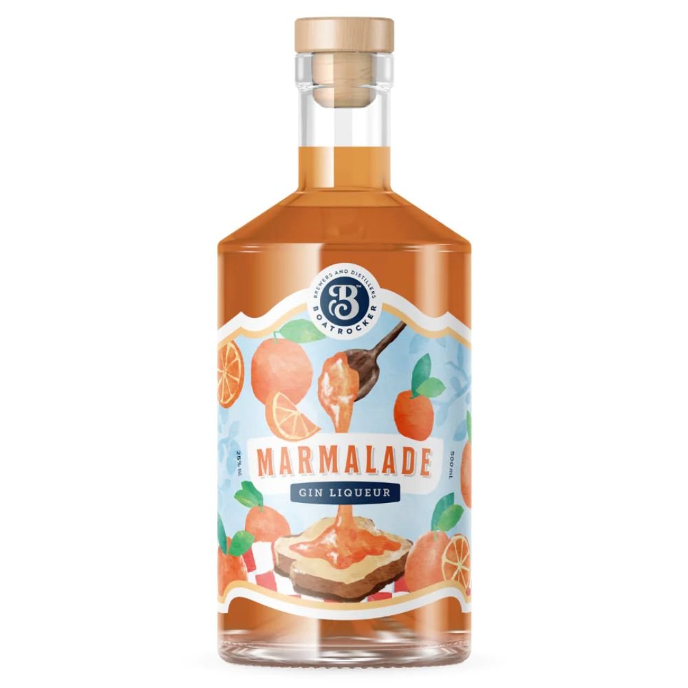 Boatrocker Marmalade Gin Liqueur 500ml - Harold's Food and Liquor