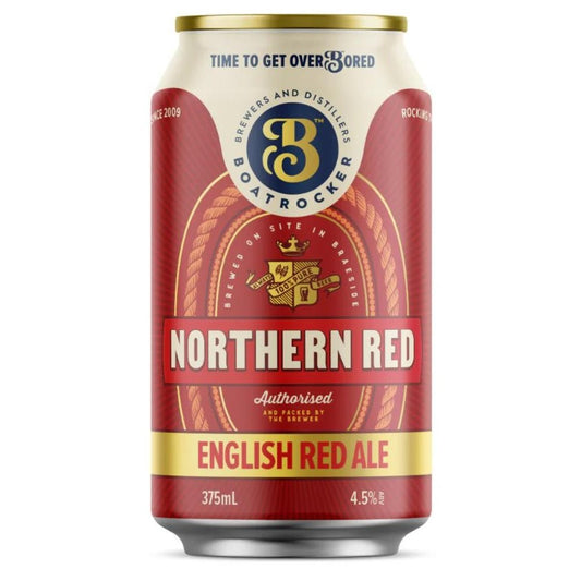 Boatrocker Northern Red English Red Ale 375ml - Harold's Food and Liquor