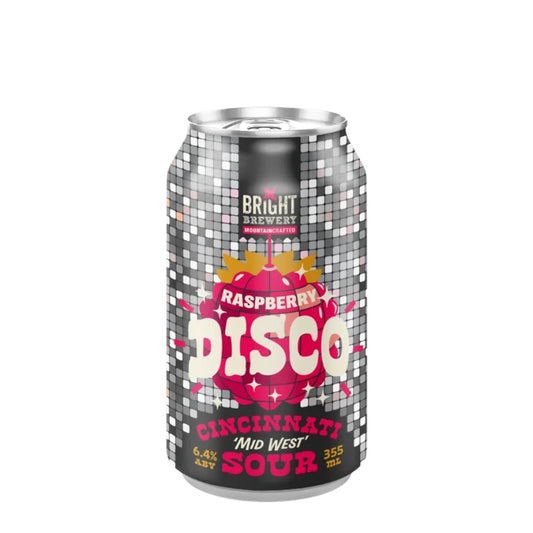 Bright Brewery Raspberry Disco Cincinnati Mid West Sour 355ml - Harold's Food and Liquor