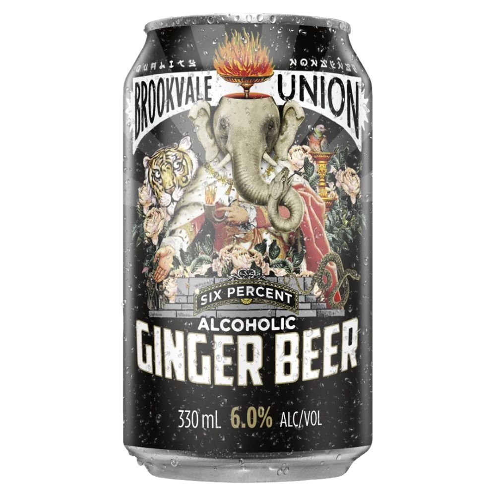 Brookvale Union Alcoholic Ginger Beer 330ml - Harold's Food and Liquor